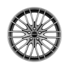 Borbet CW4 Matt Black Polished Wheel Img 1
