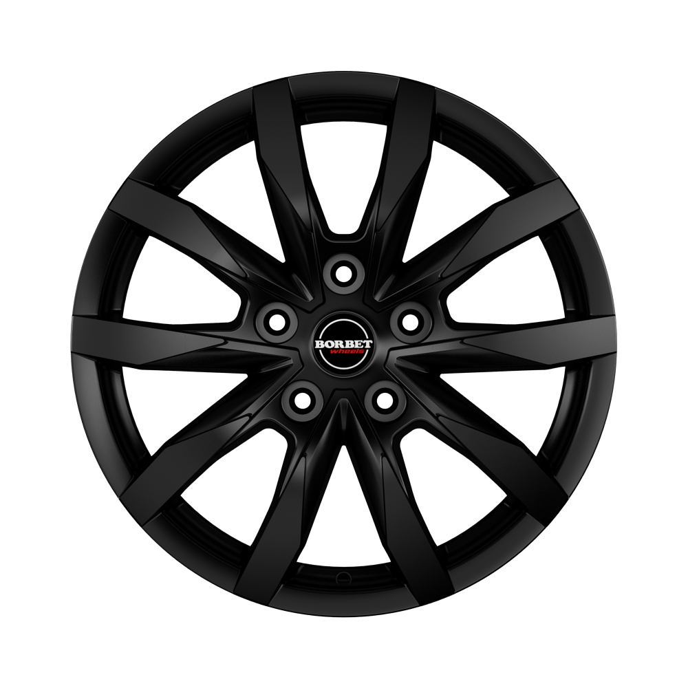 Borbet CW5 Matt Black Alloy Wheel Product Image #1