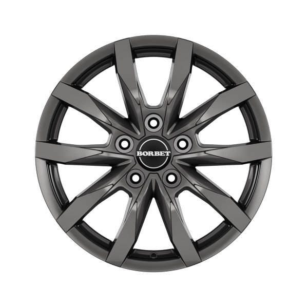 Borbet CW5 Mistral Anthracite Glossy Alloy Wheel Product Image #1