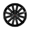 Borbet CW6 Matt Black Wheel Img 1