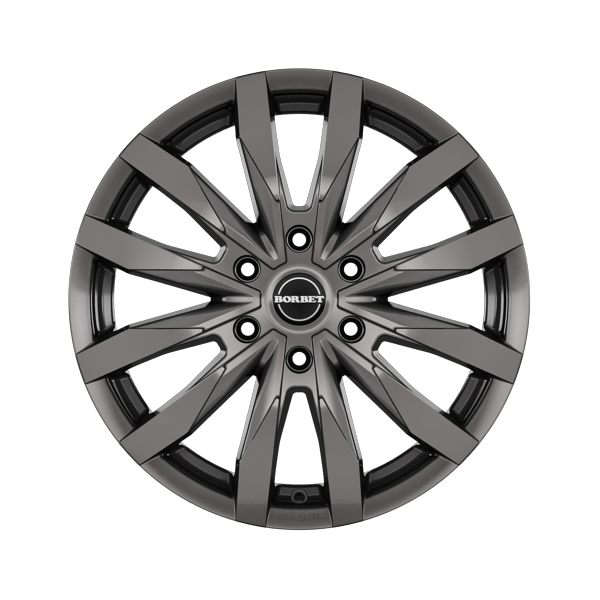 Borbet CW6 Mistral Anthracite Glossy Alloy Wheel Product Image #1