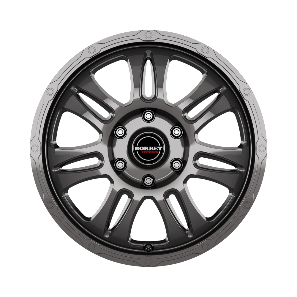 Borbet CW8 Mistral Anthracite Glossy Alloy Wheel Product Image #1