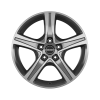 Borbet CWD Mistral Anthracite Glossy Polished Wheel Img 1