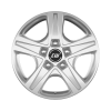 Borbet CWD Crystal Silver Wheel Img 1