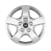 Borbet CWF Crystal Silver Wheel Img 1