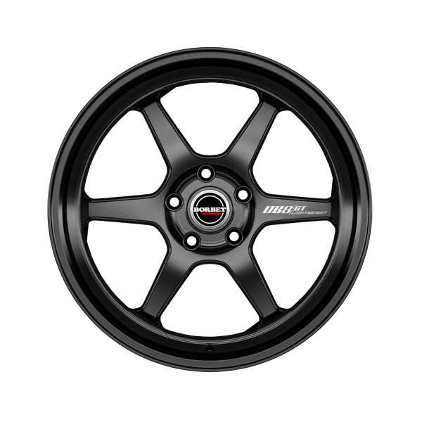 Borbet DB8GT2 Matt Black Alloy Wheel Product Image #1