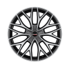 Borbet DY Matt Dark Grey Polished Wheel Img 1