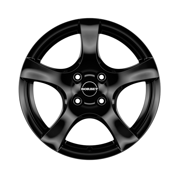 Borbet F Glossy Black Alloy Wheel Product Image #1