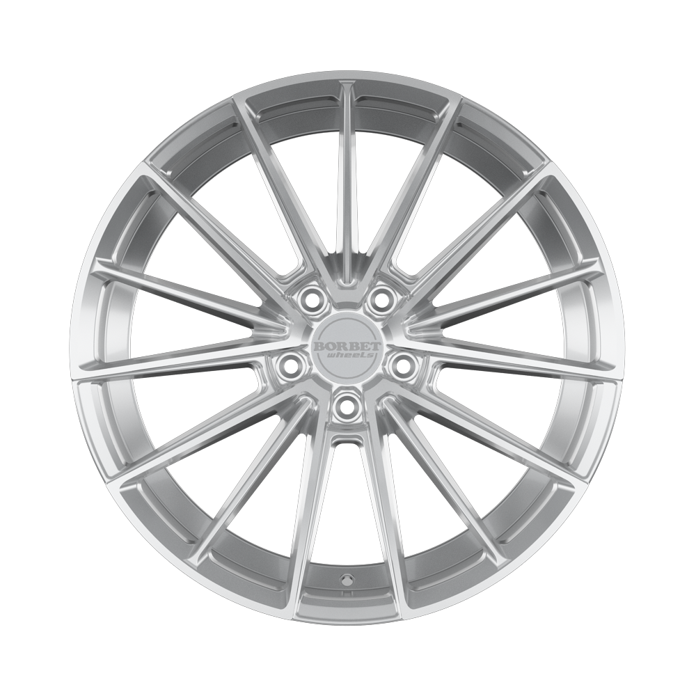 Borbet FB2 DC Silver Alloy Wheel Product Image #1