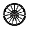 Borbet FB2 Matt Black Polished Wheel Img 1