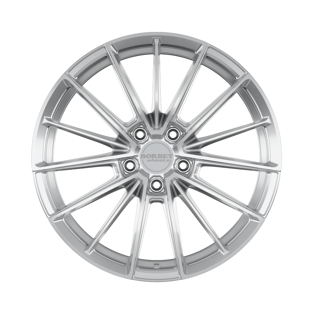Borbet FB2 Silver Alloy Wheel Product Image #1