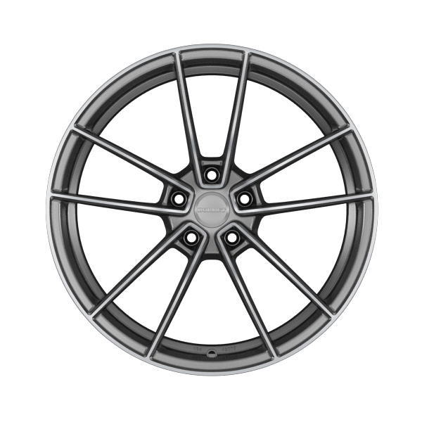 Borbet FF1 Dark Titanium Polished Alloy Wheel Product Image #1