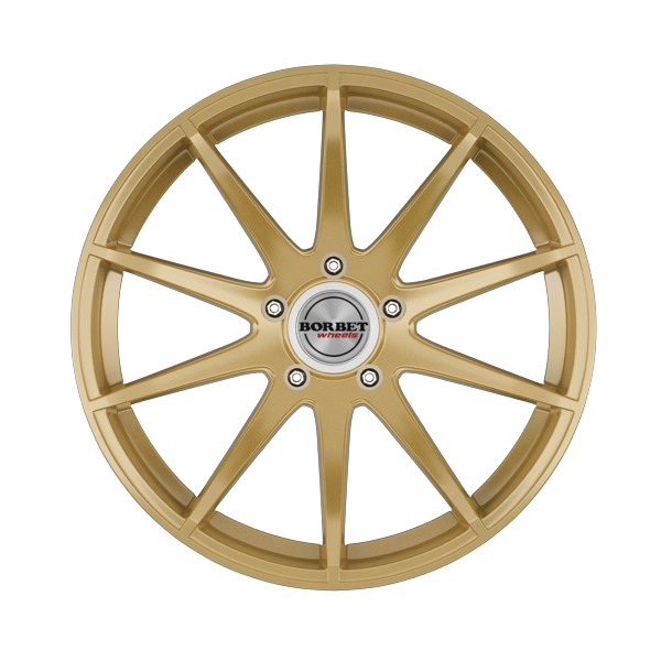 Borbet GTX Matt Gold Alloy Wheel Product Image #1