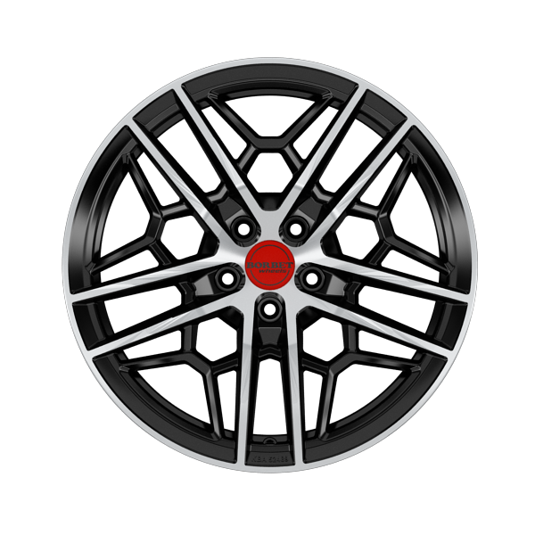 Borbet GTY Black Rim Polished Glossy Alloy Wheel Product Image #1