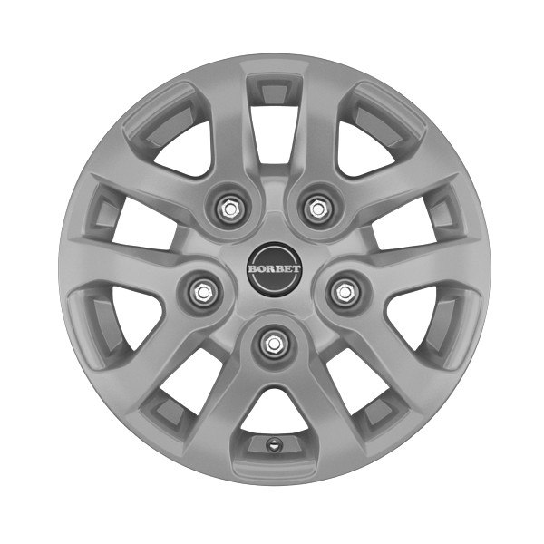 Borbet LD Silver Alloy Wheel Product Image #1