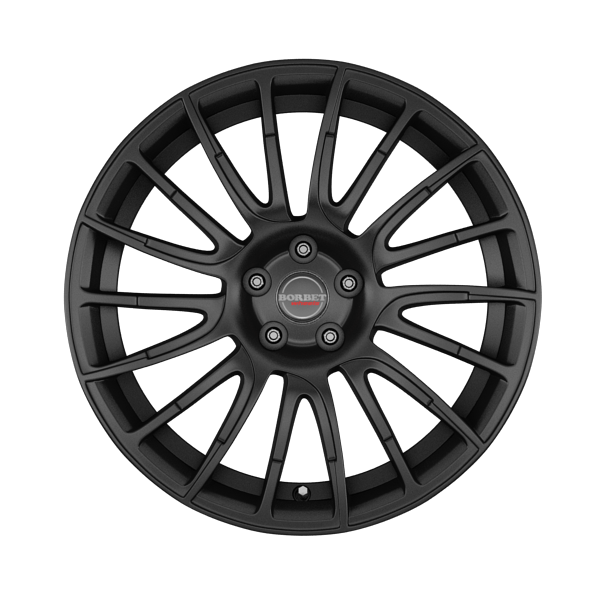 Borbet LS2 Matt Black Alloy Wheel Product Image #1