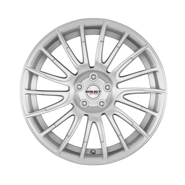 Borbet LS2 Brilliant Silver Alloy Wheel Product Image #1