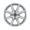 Borbet LV4 Crystal Silver Wheel Img 1