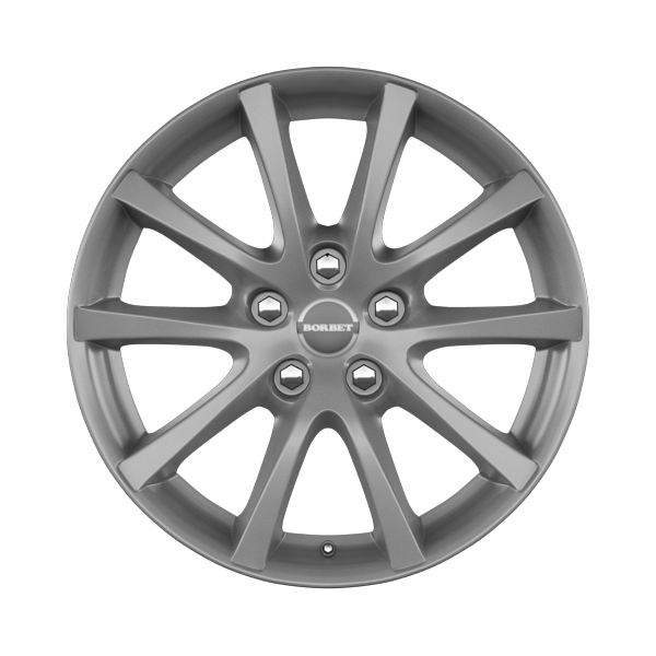 Borbet LV5 Mistral Matt Anthracite Alloy Wheel Product Image #1