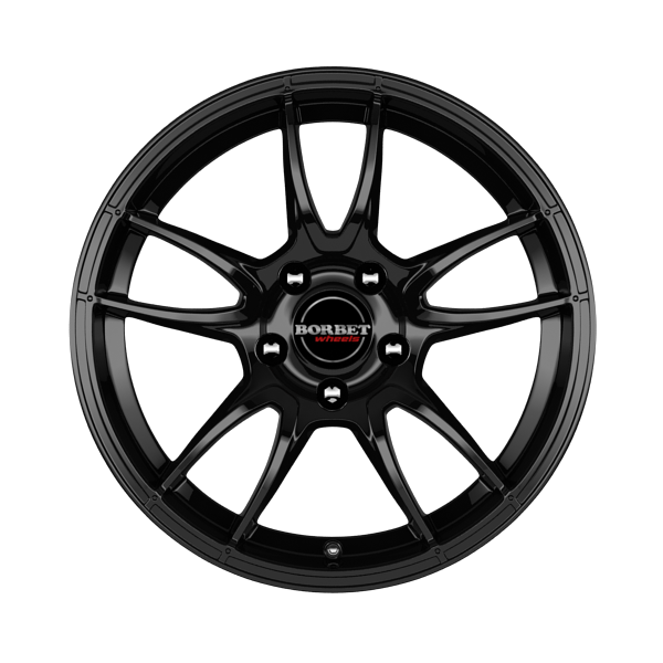Borbet MC Glossy Black Alloy Wheel Product Image #1
