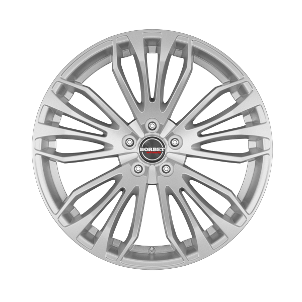 Borbet RB Sterling Silver Alloy Wheel Product Image #1