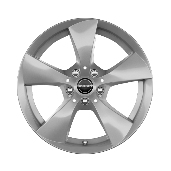 Borbet TB Brilliant Silver Alloy Wheel Product Image #1