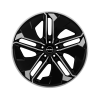 Borbet TX Black Glossy Polished Wheel Img 1