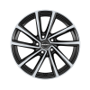 Borbet V Black Glossy Polished Wheel Img 1