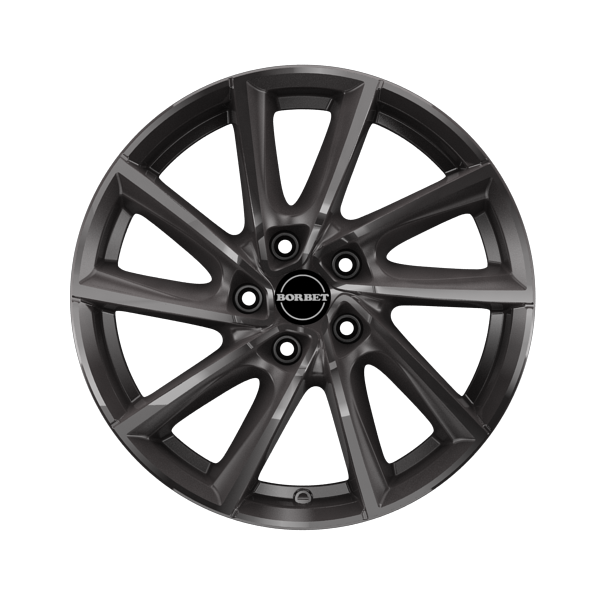 Borbet VT Mistral Anthracite Glossy Alloy Wheel Product Image #1