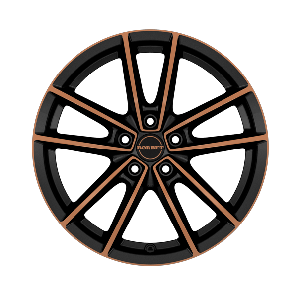 Borbet W black copper polished matt Alloy Wheel Product Image #1