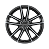 Borbet W Black Glossy Polished Wheel Img 1
