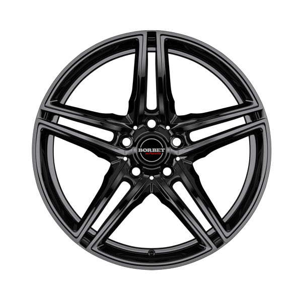 Borbet XRT Glossy Black Alloy Wheel Product Image #1