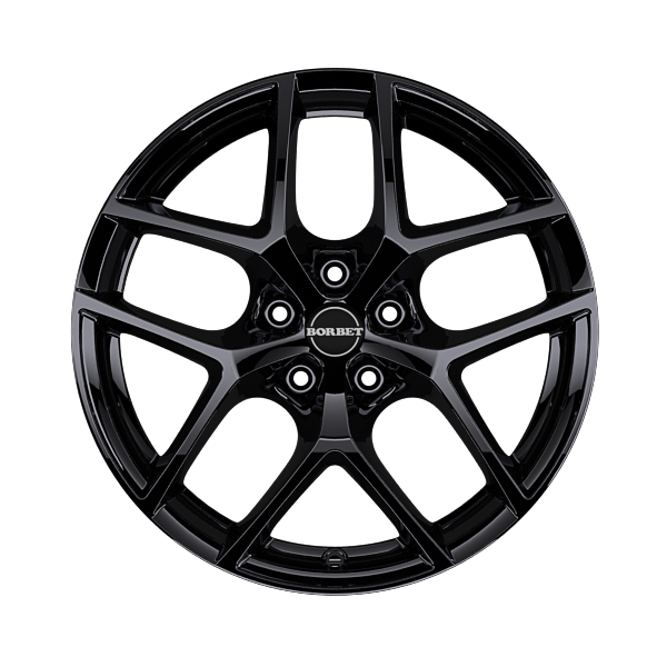 Borbet Y Glossy Black Alloy Wheel Product Image #1