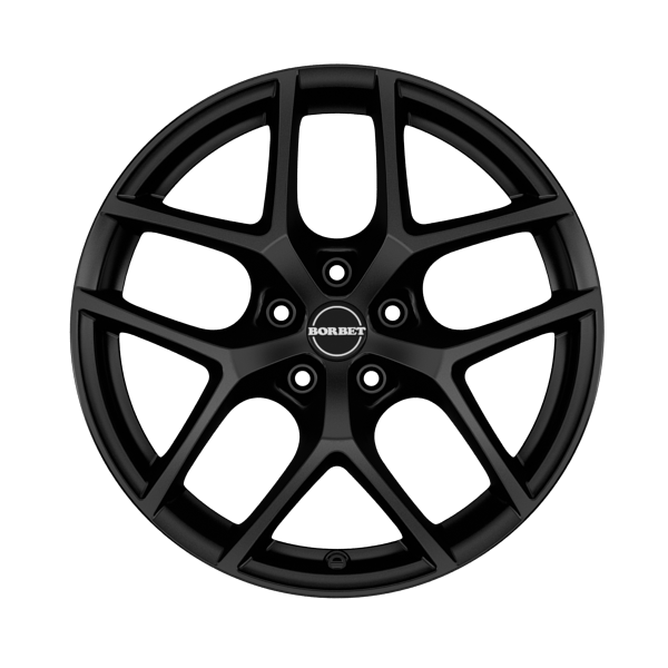 Borbet Y Matt Black Alloy Wheel Product Image #1
