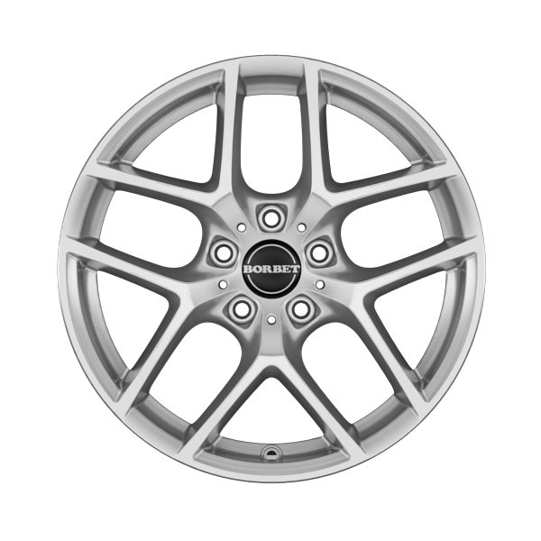 Borbet Y Crystal Silver BMW Alloy Wheel Product Image #1