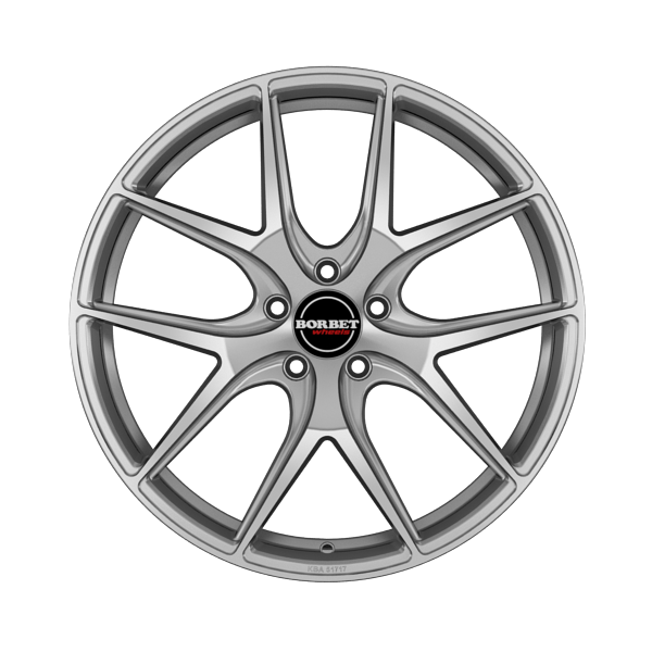 Borbet Y Hyper Silver 20 Alloy Wheel Product Image #1