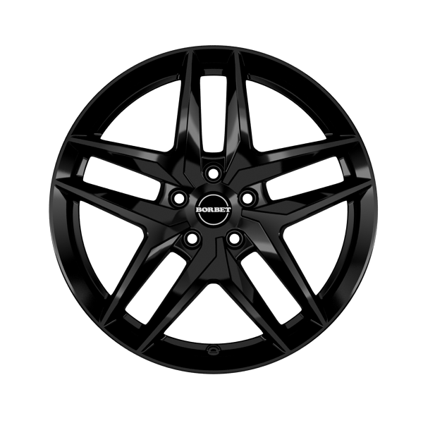 Borbet Z Glossy Black Alloy Wheel Product Image #1