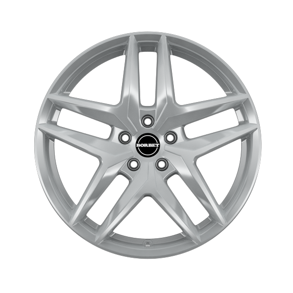 Borbet Z Crystal Silver Alloy Wheel Product Image #1
