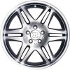 Brabus Monoblock VI Silver with Polished Face Wheel Img 1