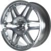 Brabus Monoblock VI Multipiece Silver with Polished Face Wheel Img 2