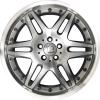 Brabus Monoblock VI Multipiece Silver with Polished Face Wheel Img 1