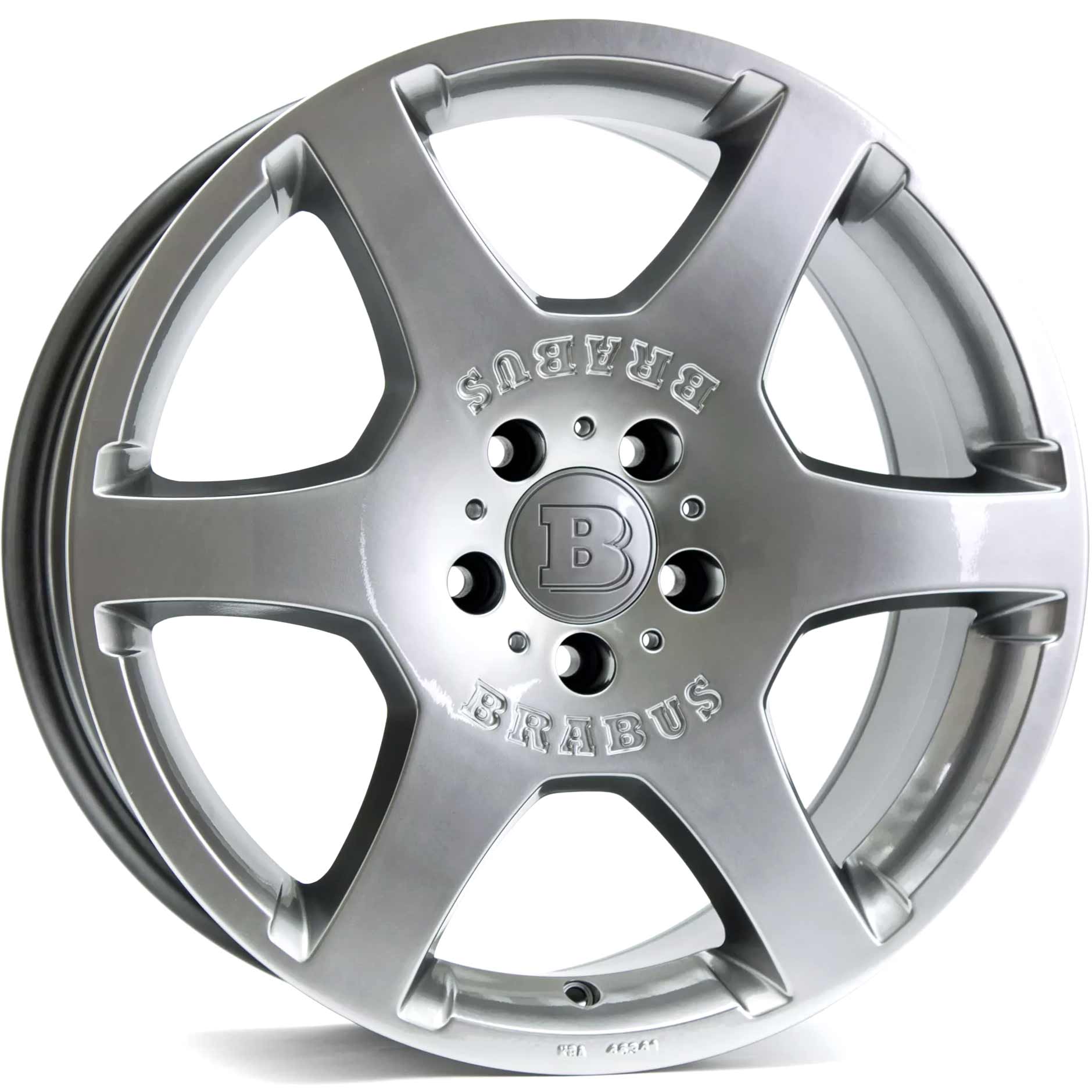 Brabus Monoblock A high gloss silver Alloy Wheel Product Image #2