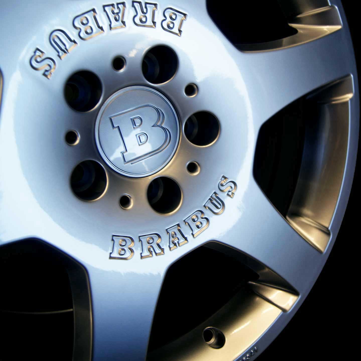 Brabus Monoblock A high gloss silver Alloy Wheel Product Image #3