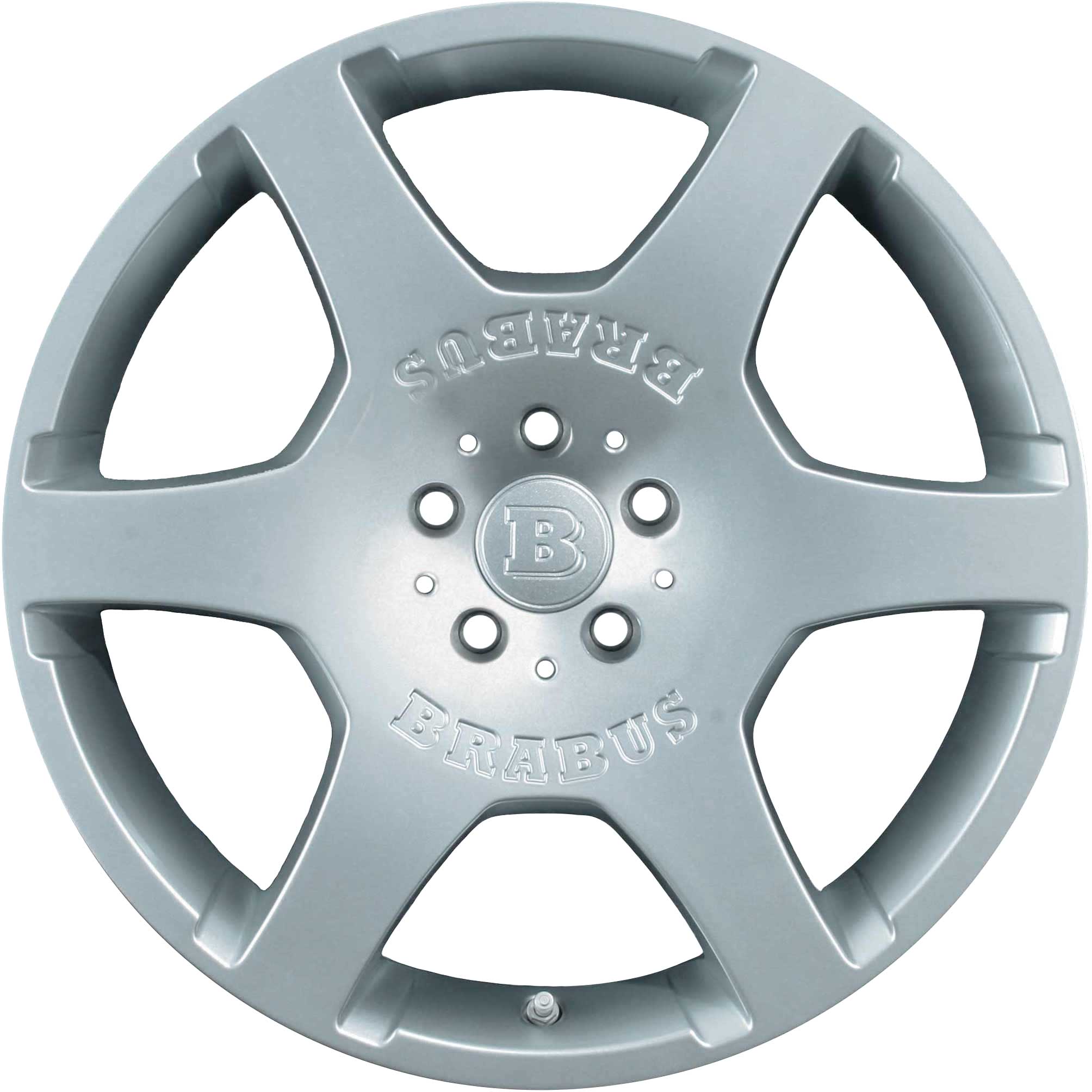 Brabus Monoblock A high gloss silver Alloy Wheel Product Image #1