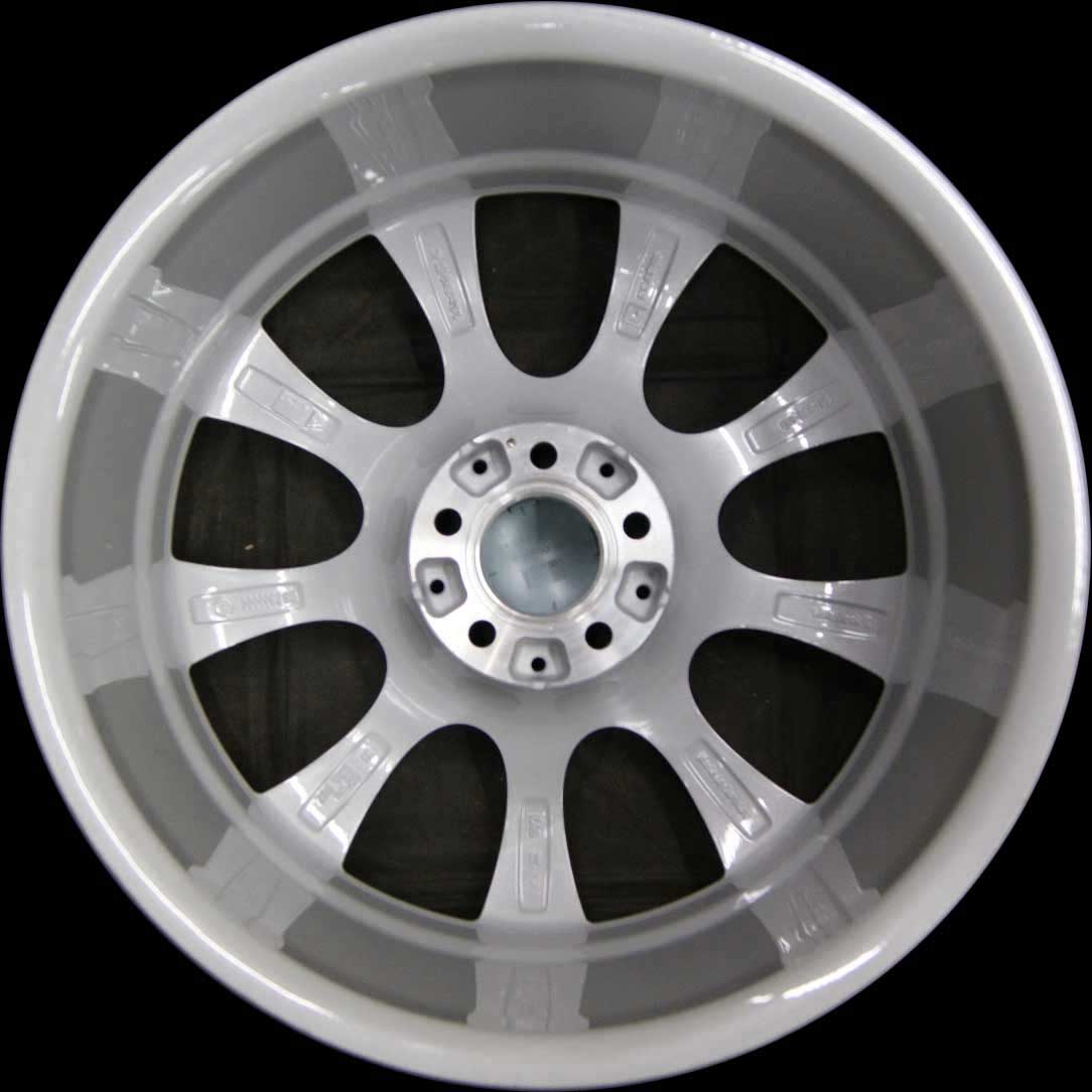 Brabus Monoblock E Silver with Polished Rim Edge Alloy Wheel Product Image #2