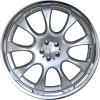 Brabus Monoblock E Platinum Edition High Gloss Silver with Polished Rim Edge Wheel Img 1