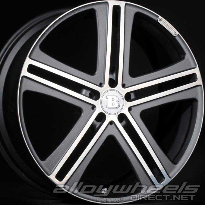 Brabus Monoblock G Platinum Edition Matt Titanium with Polished Face Alloy Wheel Product Image #2