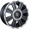 Brabus Monoblock HD Matt Black with Polished Rim Edge Wheel Img 2