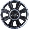 Brabus Monoblock HD Matt Black with Polished Rim Edge Wheel Img 1