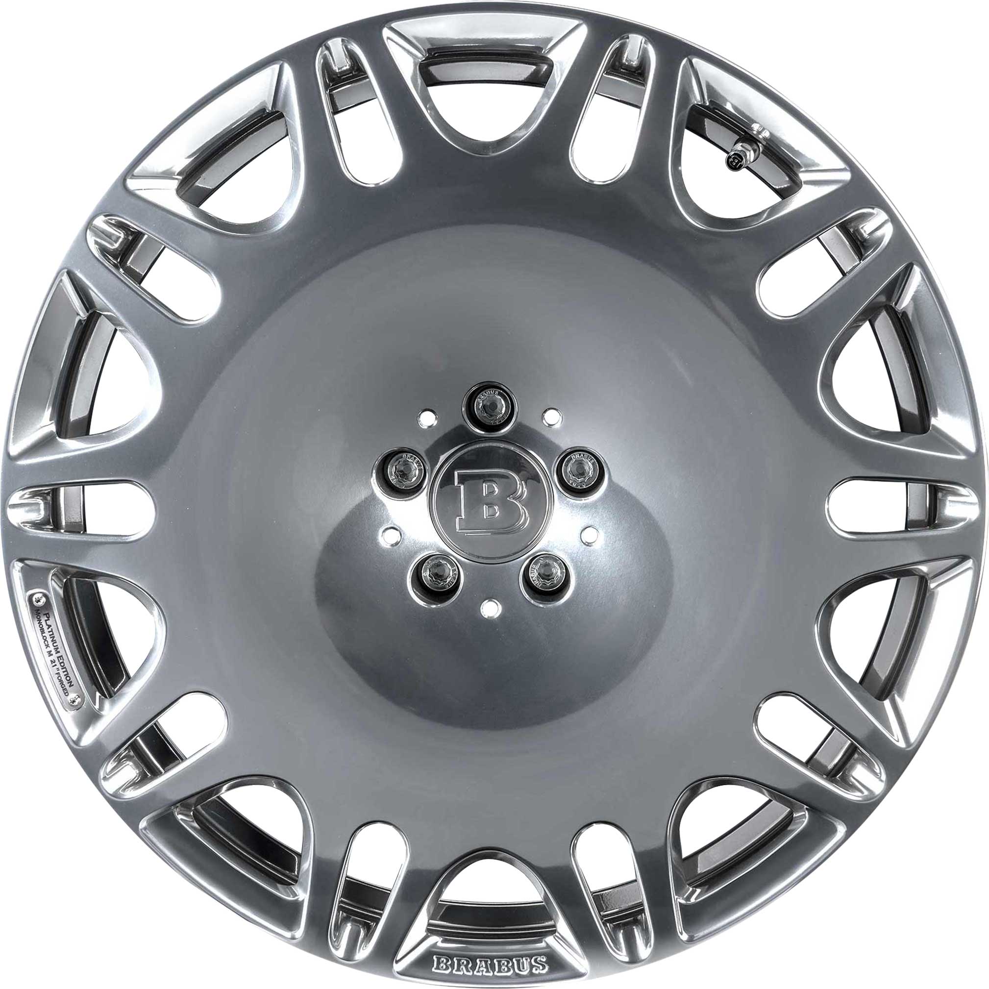 Brabus Monoblock M Platinum Edition Ceramic Polished Alloy Wheel Product Image #1